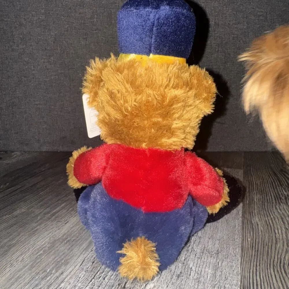 2023 Christmas Teddy Bear Plush Toy Soldier Hat Stuffed‎ Animal With Tags